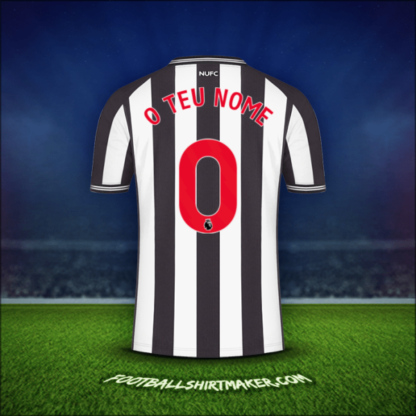 Camisola Newcastle United FC 2023/2024 -  o teu nome - 0