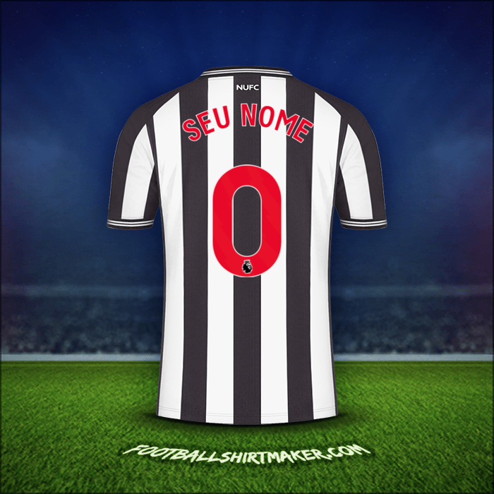 Camisa Newcastle United FC 2023/2024 -  seu nome - 0