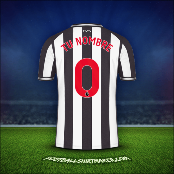 Jersey Newcastle United FC 2023/2024 -  tu nombre - 0