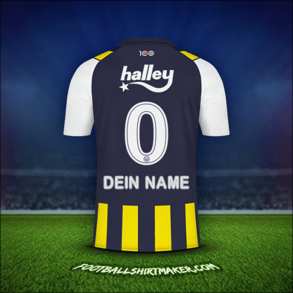 Trikot Fenerbahce SK 2023/2024 -  dein name - 0
