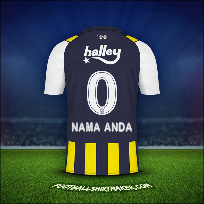 Jersey Fenerbahce SK 2023/2024 -  nama anda - 0
