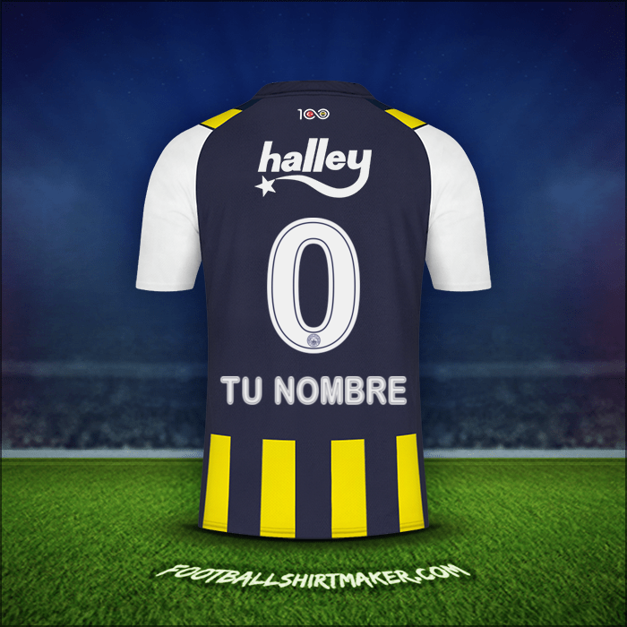 Camiseta Fenerbahce SK 2023/2024 -  tu nombre - 0