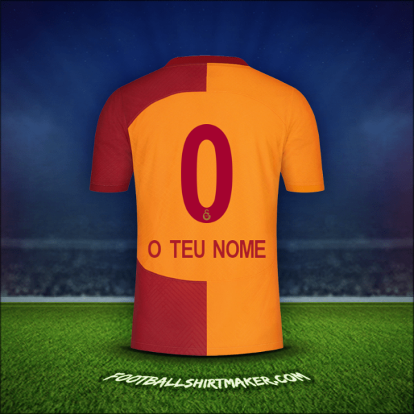 Camisola Galatasaray SK 2023/2024 -  o teu nome - 0