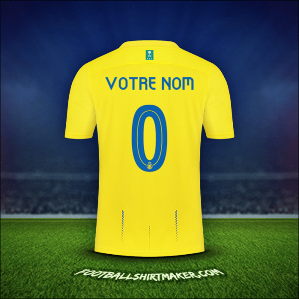 Maillot Al Nassr 2023/2024 -  votre nom - 0