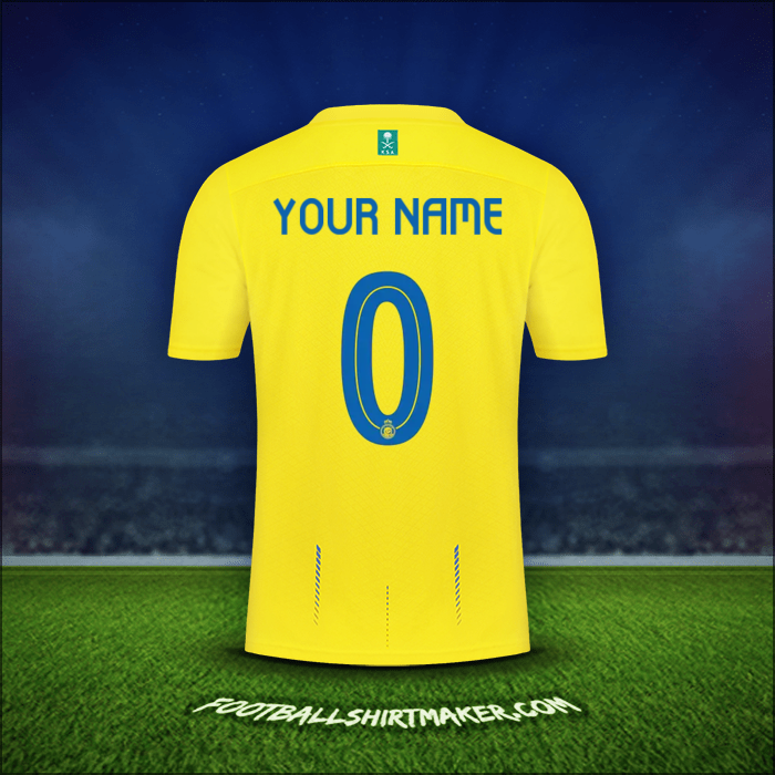 Jersey Al Nassr 2023/2024 -  your name - 0
