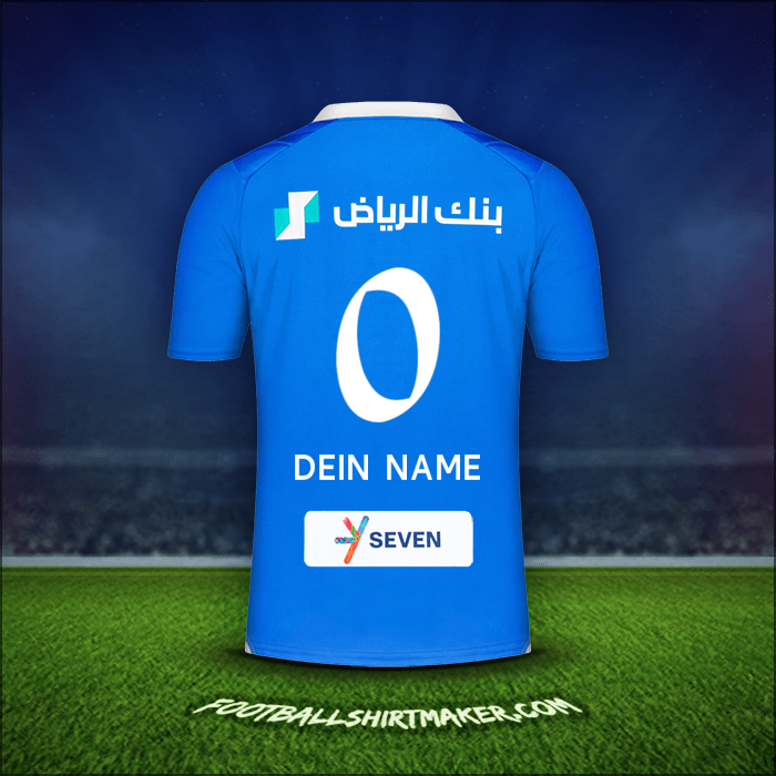 Trikot Al Hilal 2023/2024 -  dein name - 0
