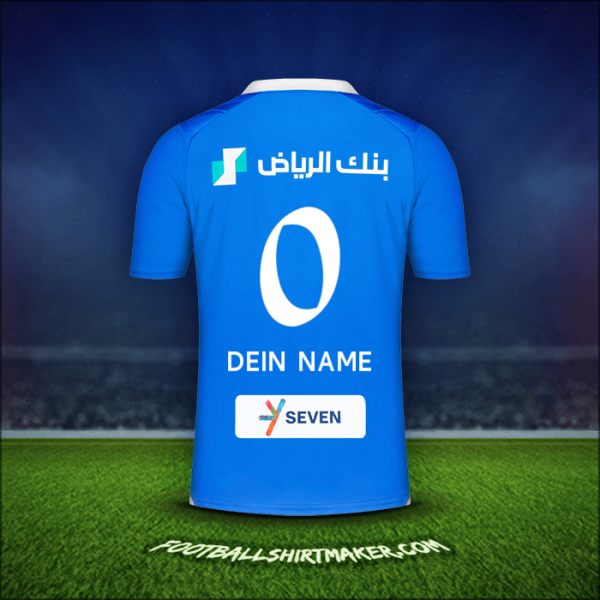 Trikot Al Hilal 2023/2024 -  dein name - 0