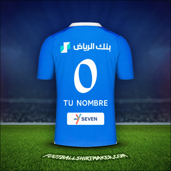 Camiseta Al Hilal 2023/2024 -  tu nombre - 0