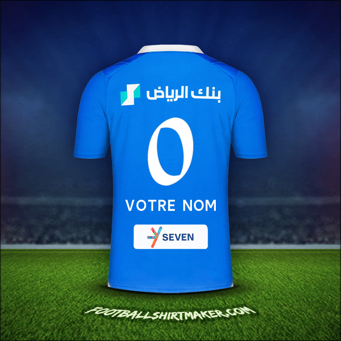 Maillot Al Hilal 2023/2024 -  votre nom - 0