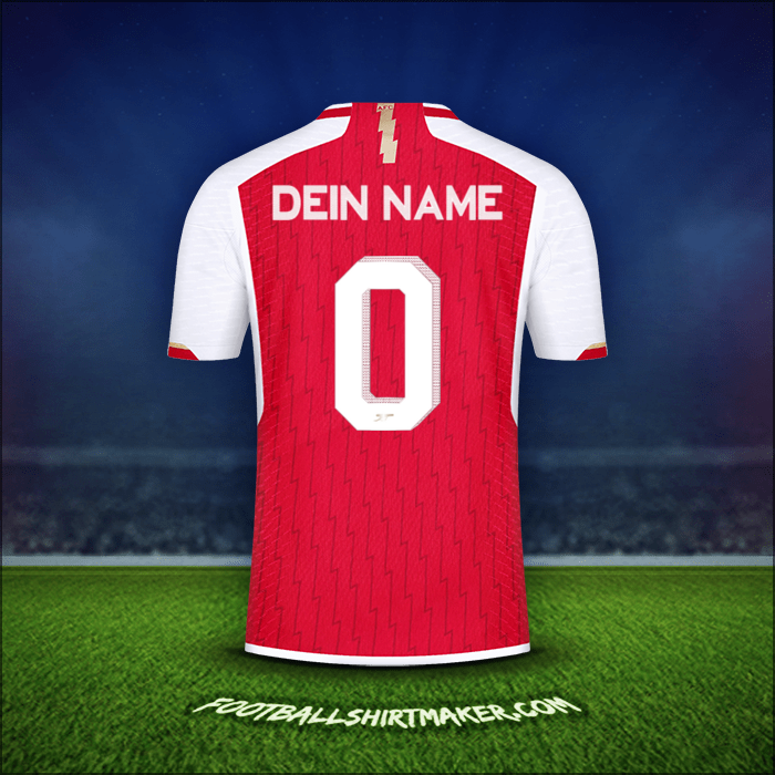 Trikot Arsenal Cup 2023/2024 -  dein name - 0