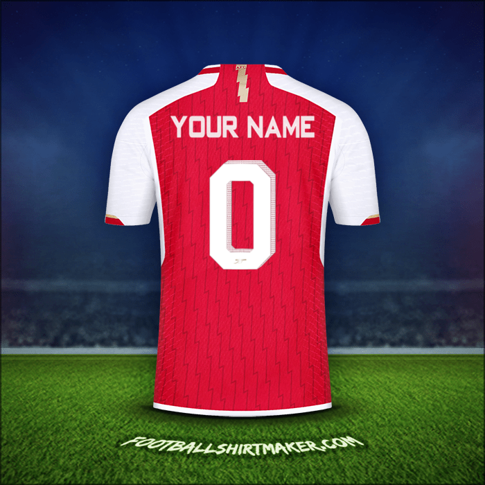 Jersey Arsenal Cup 2023/2024 -  your name - 0