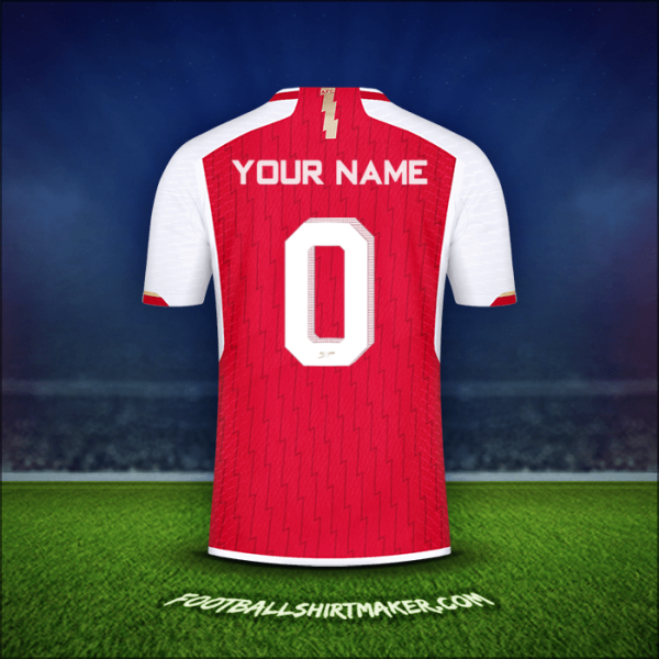 Jersey Arsenal Cup 2023/2024 -  your name - 0