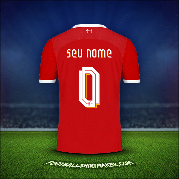 Camisa Liverpool FC Cup 2023/2024 -  seu nome - 0