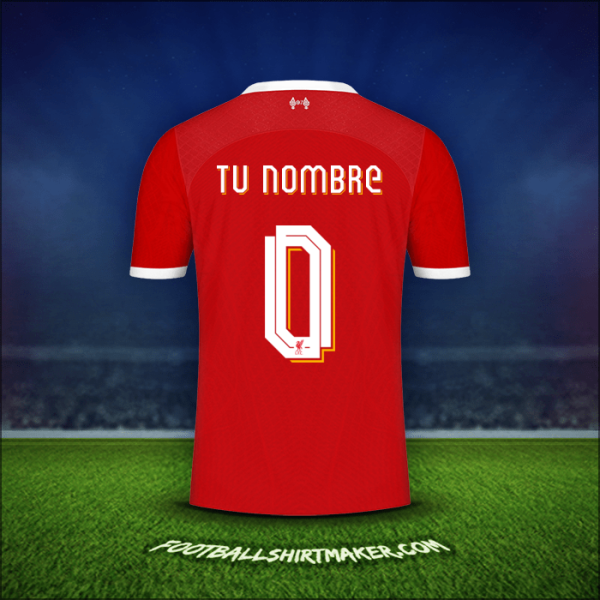 Camiseta Liverpool FC Cup 2023/2024 -  tu nombre - 0