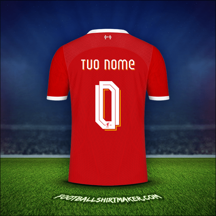 Maglia Liverpool FC Cup 2023/2024 -  tuo nome - 0