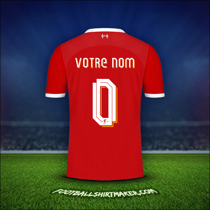 Maillot Liverpool FC Cup 2023/2024 -  votre nom - 0