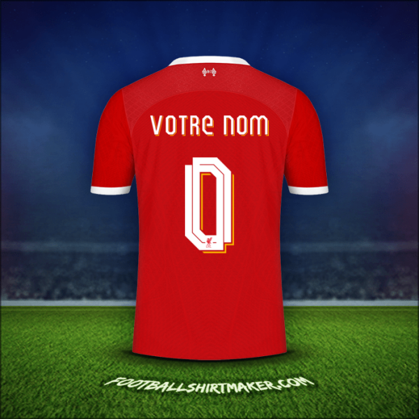 Maillot Liverpool FC Cup 2023/2024 -  votre nom - 0