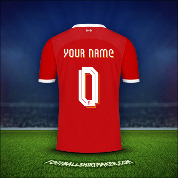 Jersey Liverpool FC Cup 2023/2024 -  your name - 0