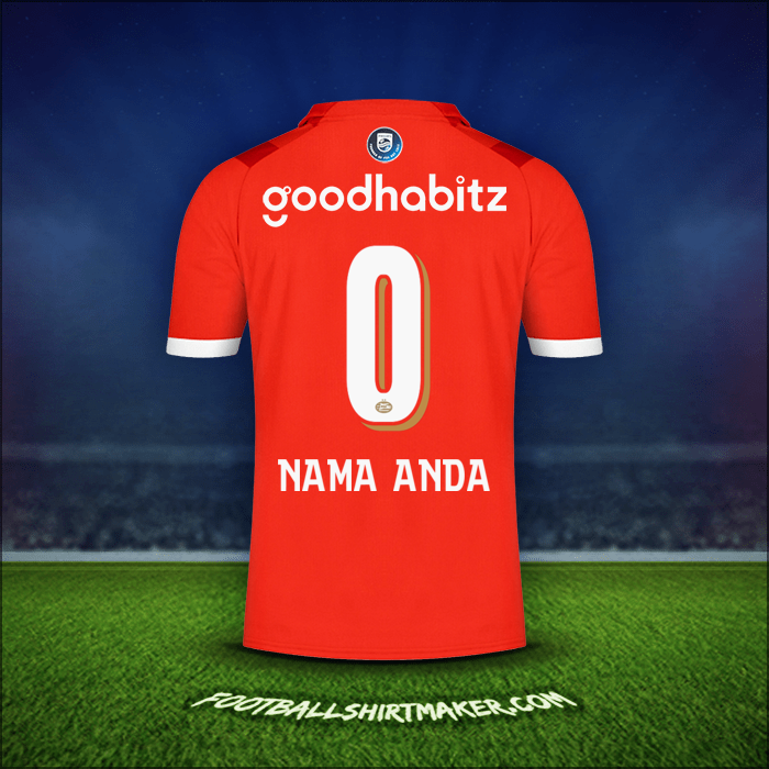Jersey PSV 2023/2024 -  nama anda - 0