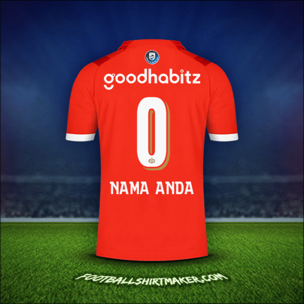 Jersey PSV 2023/2024 -  nama anda - 0