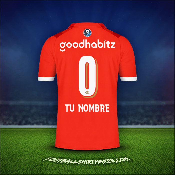 Jersey PSV 2023/2024 -  tu nombre - 0
