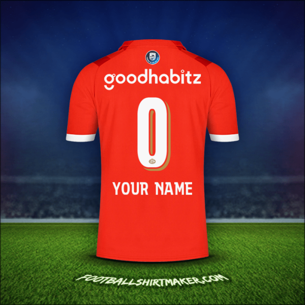 Jersey PSV 2023/2024 -  your name - 0