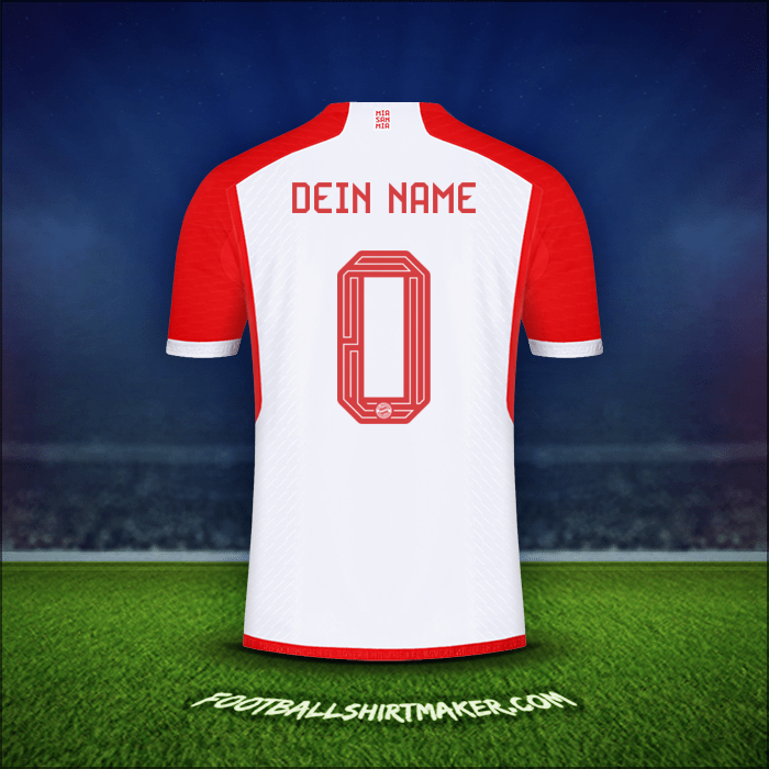Trikot FC Bayern Munchen Cup 2023/2024 -  dein name - 0