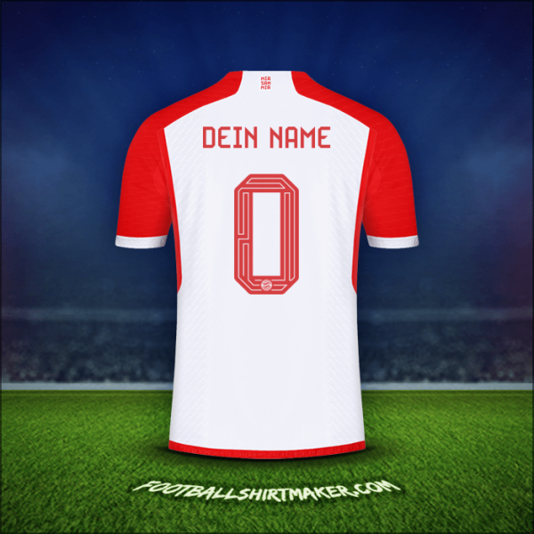 Trikot FC Bayern Munchen Cup 2023/2024 -  dein name - 0