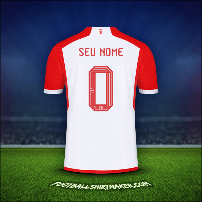 Camisa FC Bayern Munchen Cup 2023/2024 -  seu nome - 0