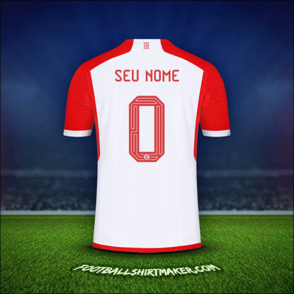 Camisa FC Bayern Munchen Cup 2023/2024 -  seu nome - 0