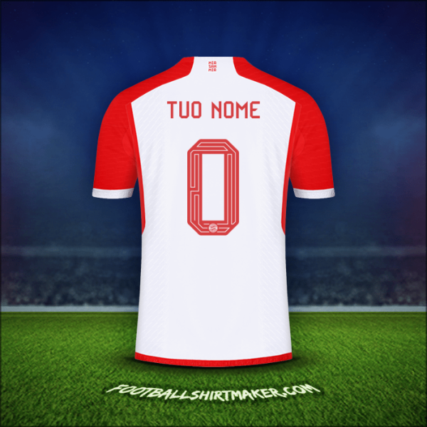 Maglia FC Bayern Munchen Cup 2023/2024 -  tuo nome - 0