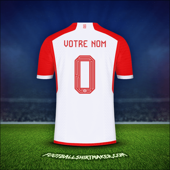 Maillot FC Bayern Munchen Cup 2023/2024 -  votre nom - 0