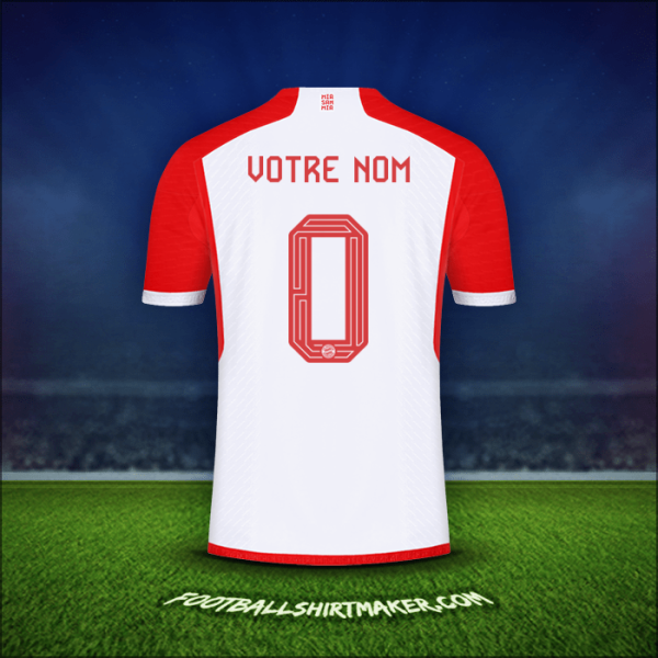 Maillot FC Bayern Munchen Cup 2023/2024 -  votre nom - 0