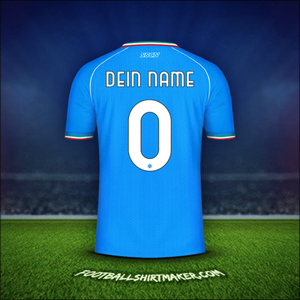 Trikot SSC Napoli Cup 2023/2024 -  dein name - 0