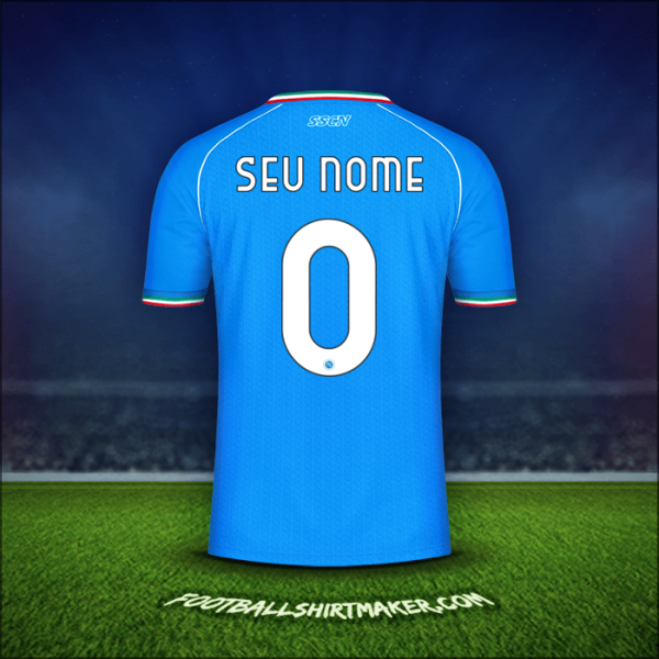Camisa SSC Napoli Cup 2023/2024 -  seu nome - 0