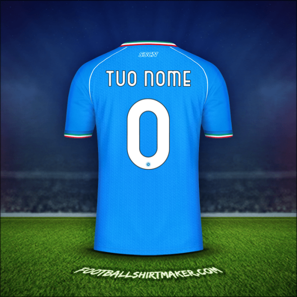 Maglia SSC Napoli Cup 2023/2024 -  tuo nome - 0