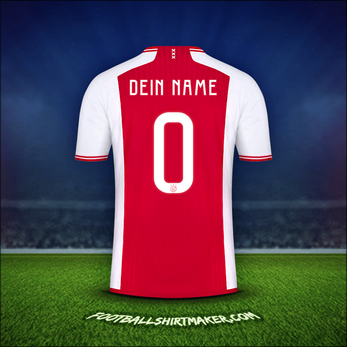 Trikot AFC Ajax Cup 2023/2024 -  dein name - 0