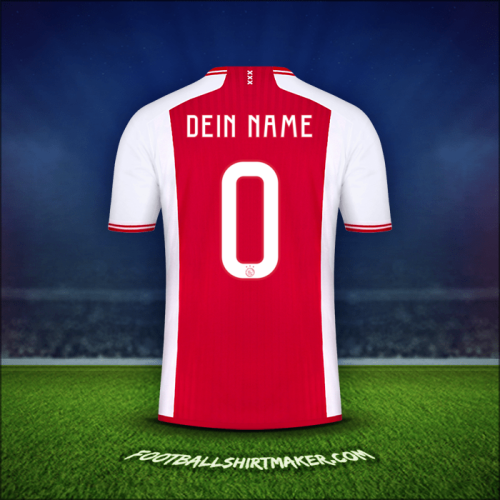 Trikot AFC Ajax Cup 2023/2024 -  dein name - 0