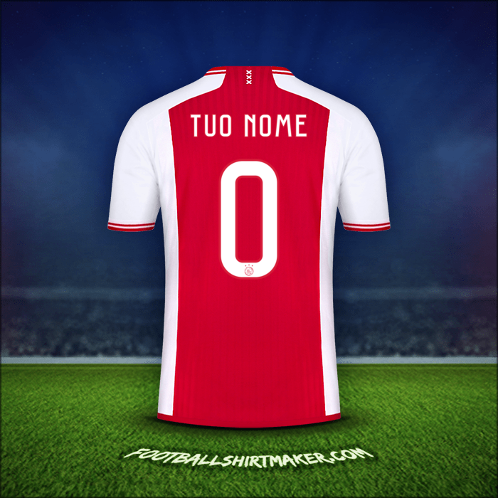 Maglia AFC Ajax Cup 2023/2024 -  tuo nome - 0