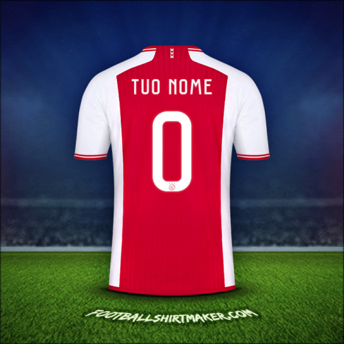 Maglia AFC Ajax Cup 2023/2024 -  tuo nome - 0