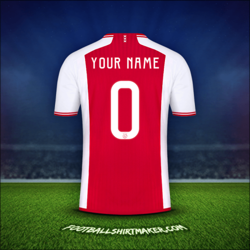 Jersey AFC Ajax Cup 2023/2024 -  your name - 0