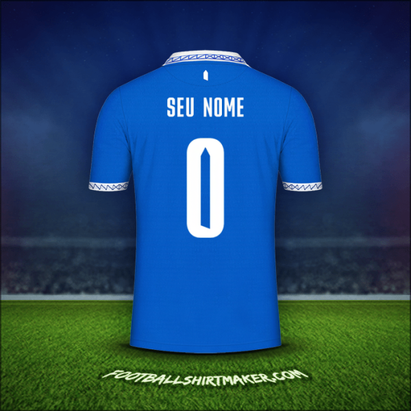 Camisa Everton FC Cup 2023/2024 -  seu nome - 0