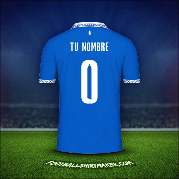 Jersey Everton FC Cup 2023/2024 -  tu nombre - 0