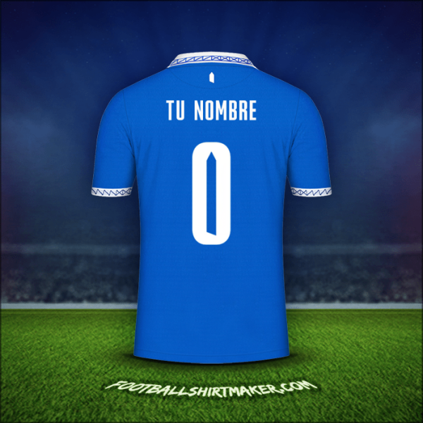 Jersey Everton FC Cup 2023/2024 -  tu nombre - 0