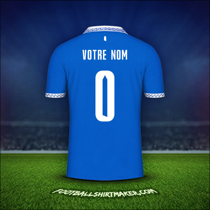 Maillot Everton FC Cup 2023/2024 -  votre nom - 0
