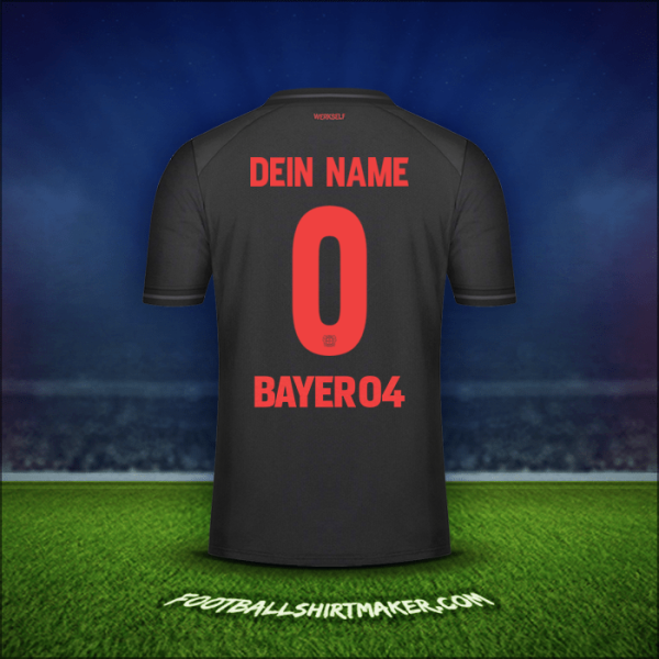 Trikot Bayer 04 Leverkusen Cup 2023/2024 -  dein name - 0