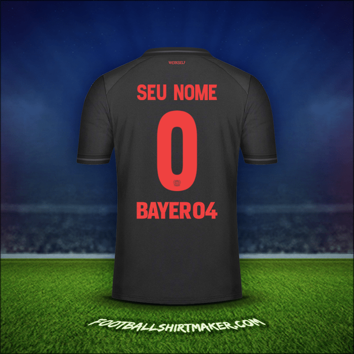 Camisa Bayer 04 Leverkusen Cup 2023/2024 -  seu nome - 0