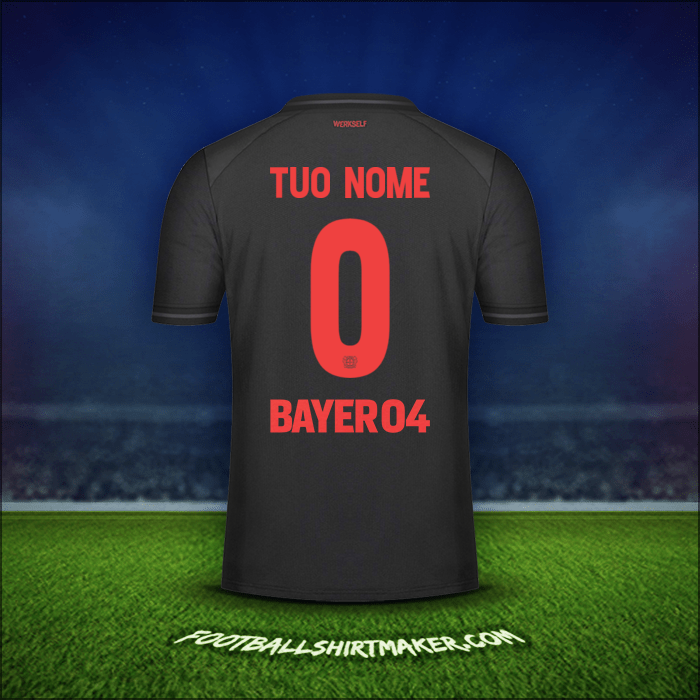 Maglia Bayer 04 Leverkusen Cup 2023/2024 -  tuo nome - 0