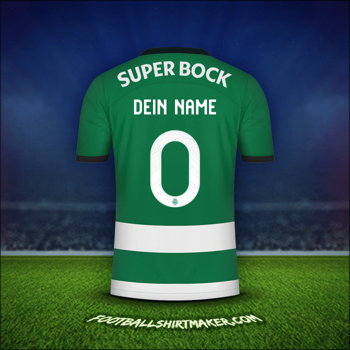 Trikot Sporting Clube Cup 2023/2024 -  dein name - 0