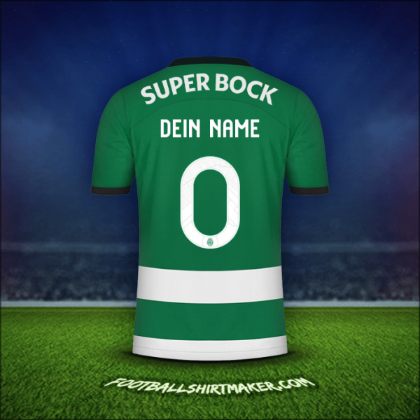 Trikot Sporting Clube Cup 2023/2024 -  dein name - 0